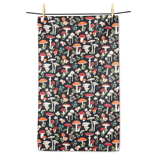 Abbott Double Sided Kitchen Towel Mushrooms - Bear Country Kitchen