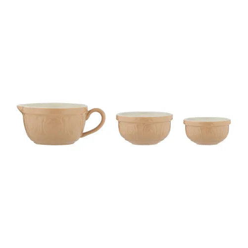Mason Cash Multi Measure Bowl Set Of 3 Cane - Bear Country Kitchen