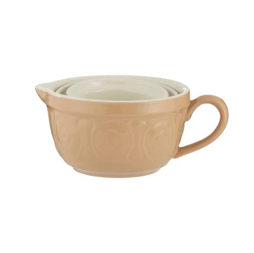 Mason Cash Multi Measure Bowl Set Of 3 Cane - Bear Country Kitchen