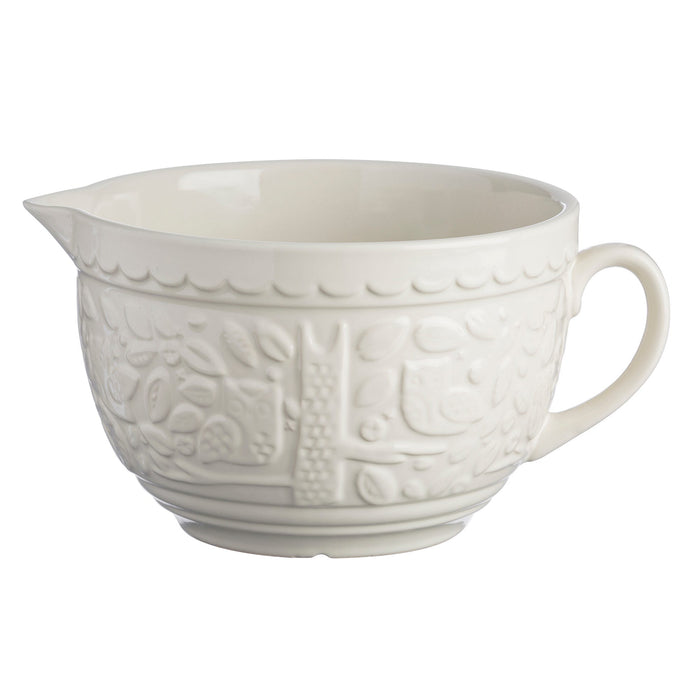 Mason Cash Batter Bowl Forest White 2L - Bear Country Kitchen