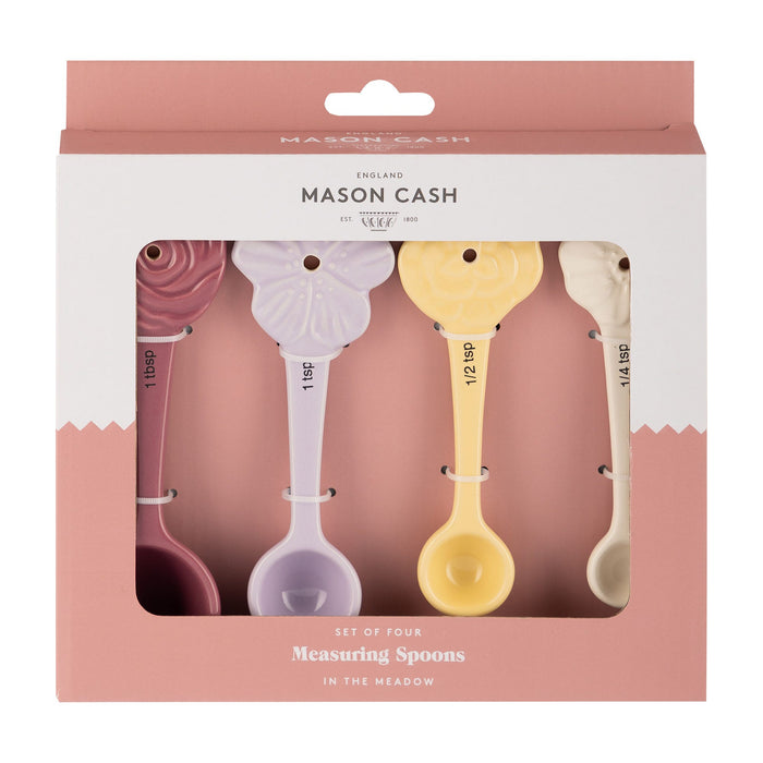 Mason Cash Measuring Spoon Set Of 4 Meadow - Bear Country Kitchen