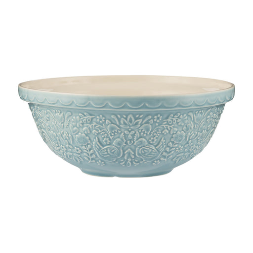 Mason Cash Mixing Bowl 26CM/ 2.7L Home To Roost (Baby Blue) - Bear Country Kitchen