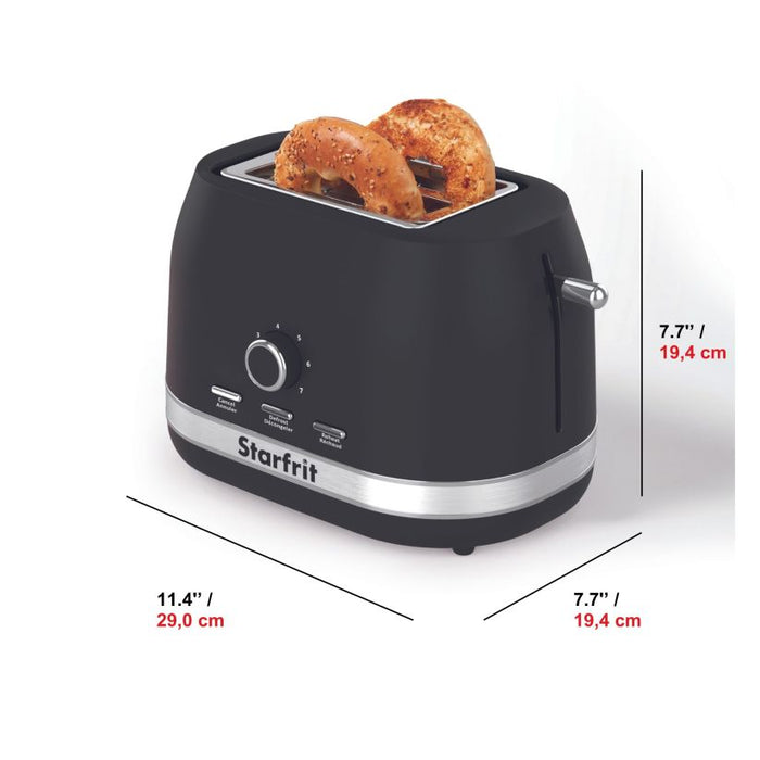 Starfrit 2-Slice Toaster Black
