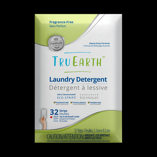 TruEarth Laundry Strips Platinum 32 Loads Fragrance Free - Bear Country Kitchen