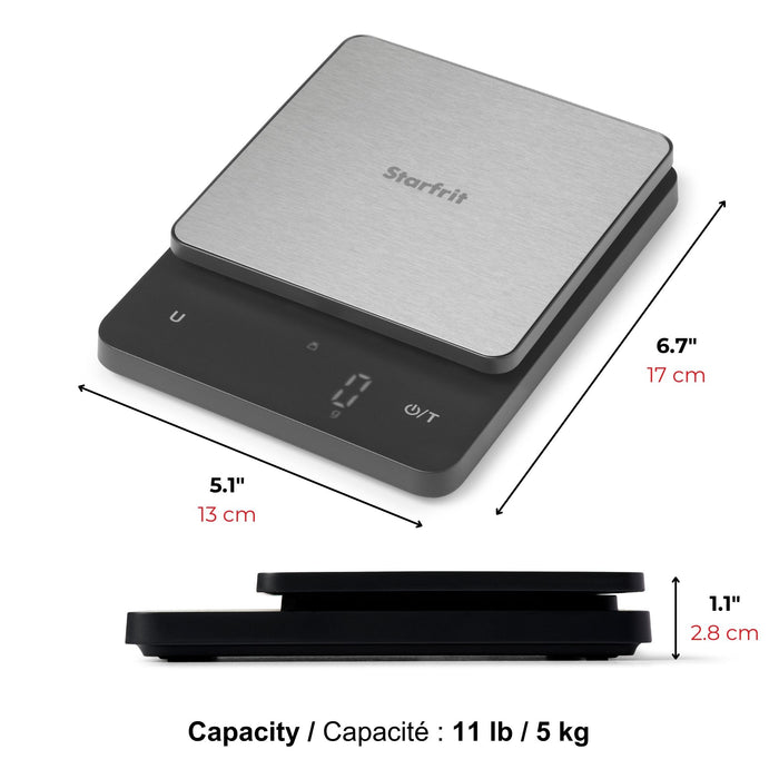 Starfrit Stainless Steel Platform Scale - Bear Country Kitchen