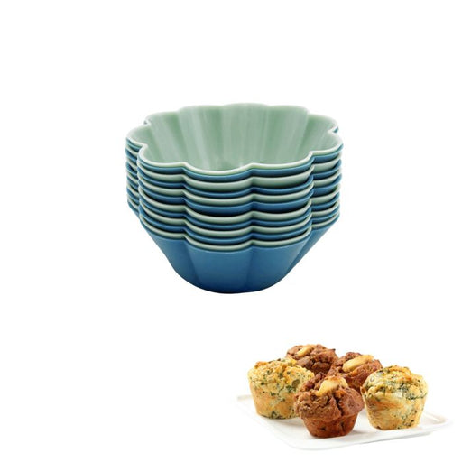 Starfrit Silicone Flower Muffin Liners - Bear Country Kitchen