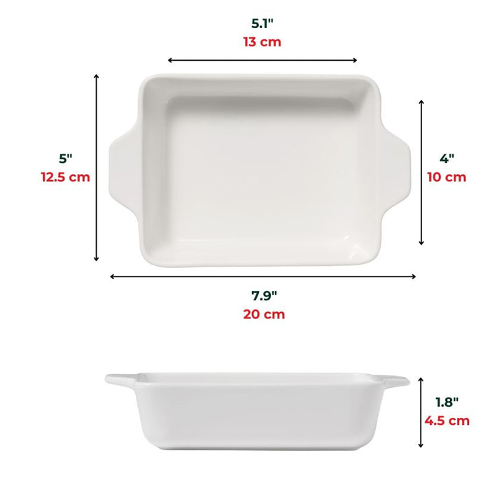 Gourmet Bistro Baking Dish Set Of 2 - Bear Country Kitchen