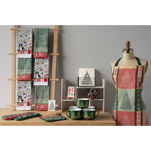 Danica Now Design Jacquard Dishtowel Festive Fir - Bear Country Kitchen