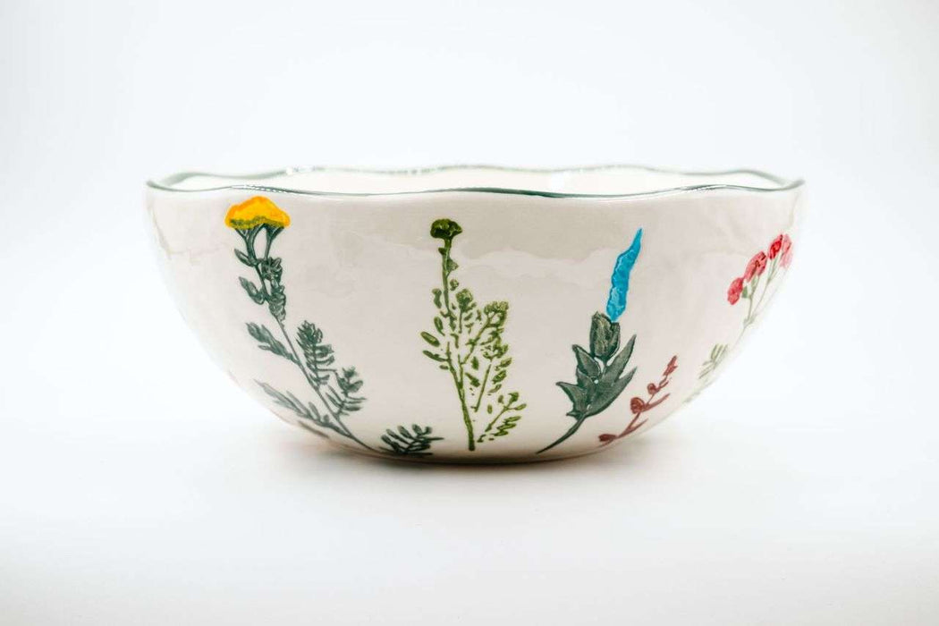 Serving Bowl Wildflowers - Bear Country Kitchen