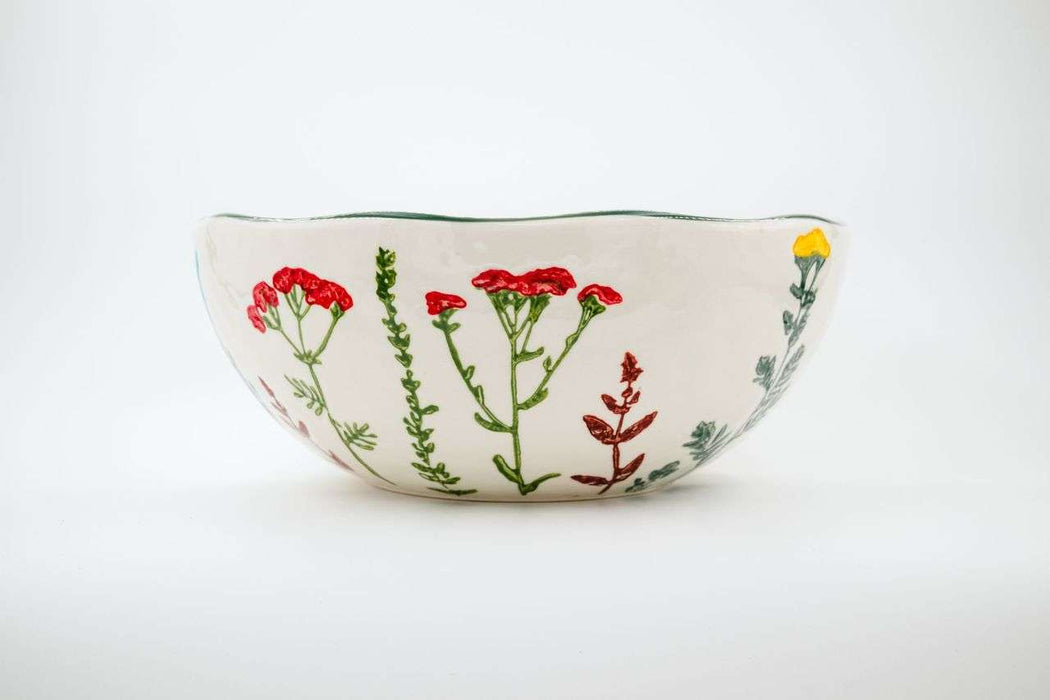 Serving Bowl Wildflowers - Bear Country Kitchen