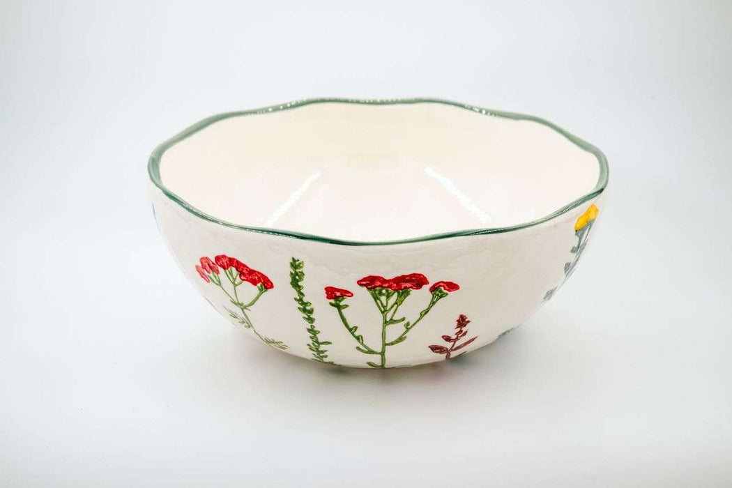 Serving Bowl Wildflowers - Bear Country Kitchen