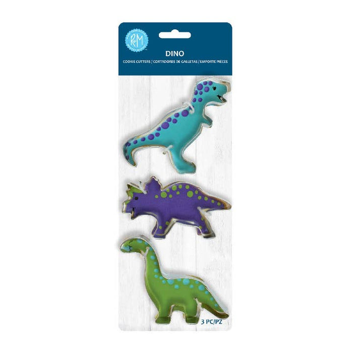 R&M Cookie Cutter Set Of 3 Dino - Bear Country Kitchen