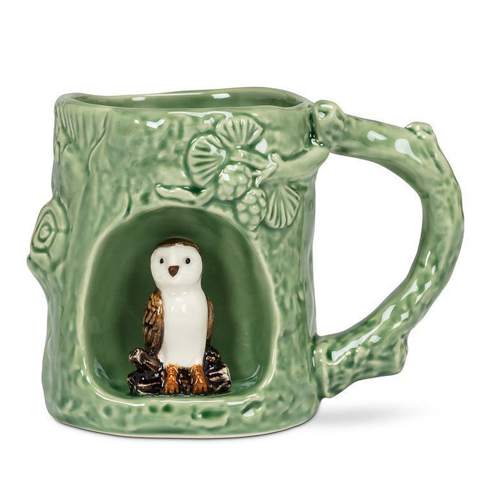 Abbott Tree Look Mug With Barn Owl