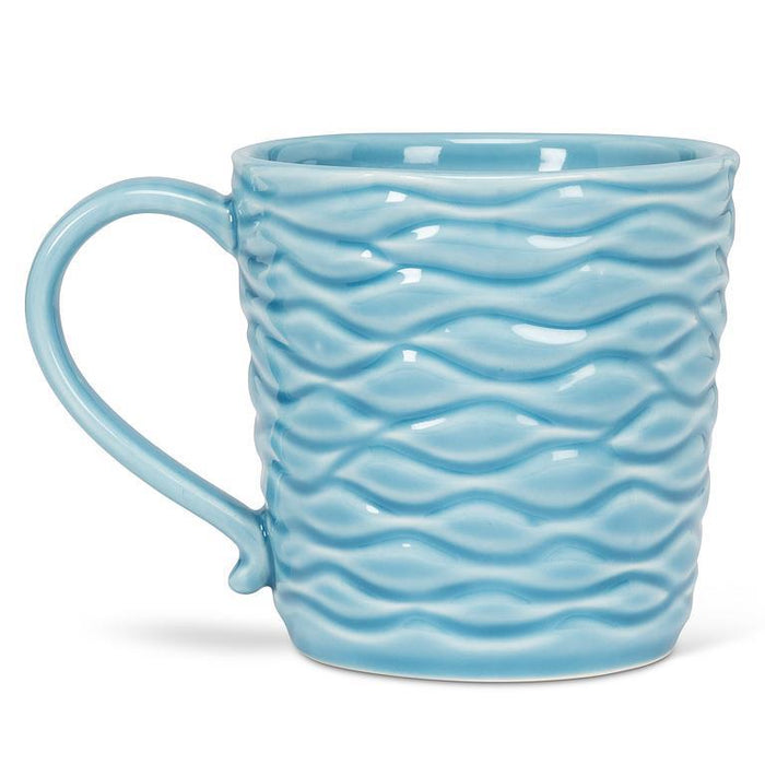 Abbott Wavy Mug with Loon - Bear Country Kitchen