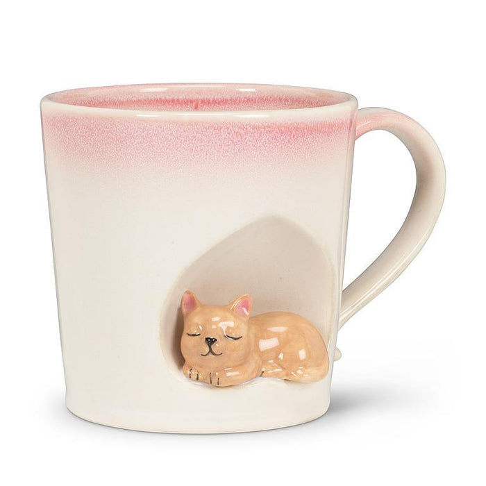 Abbott Ombre Taper Mug With Cat