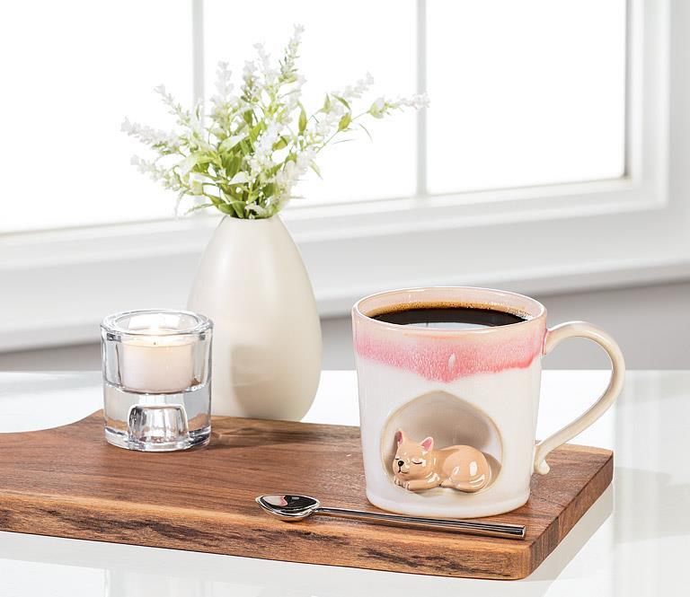 Abbott Ombre Taper Mug With Cat