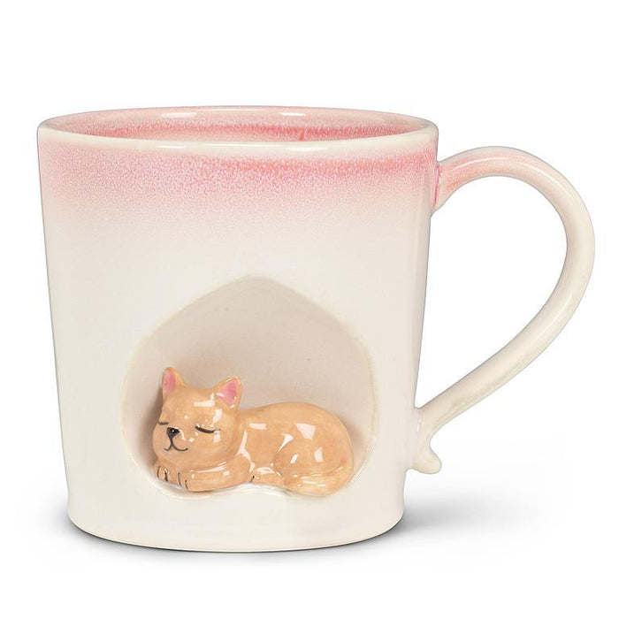 Abbott Ombre Taper Mug With Cat