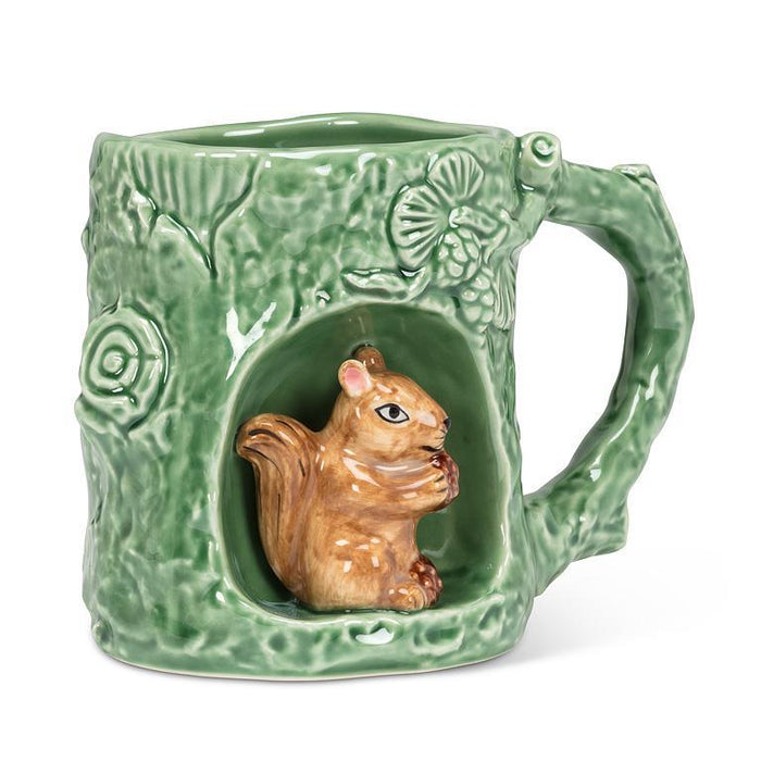 Abbott Tree Look Mug With Squirrel