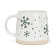 Abbott Wide Base Mug Snowflake - Bear Country Kitchen