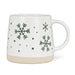 Abbott Wide Base Mug Snowflake - Bear Country Kitchen