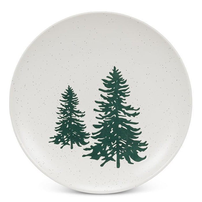 Abbott Small Plate With Trees 8"