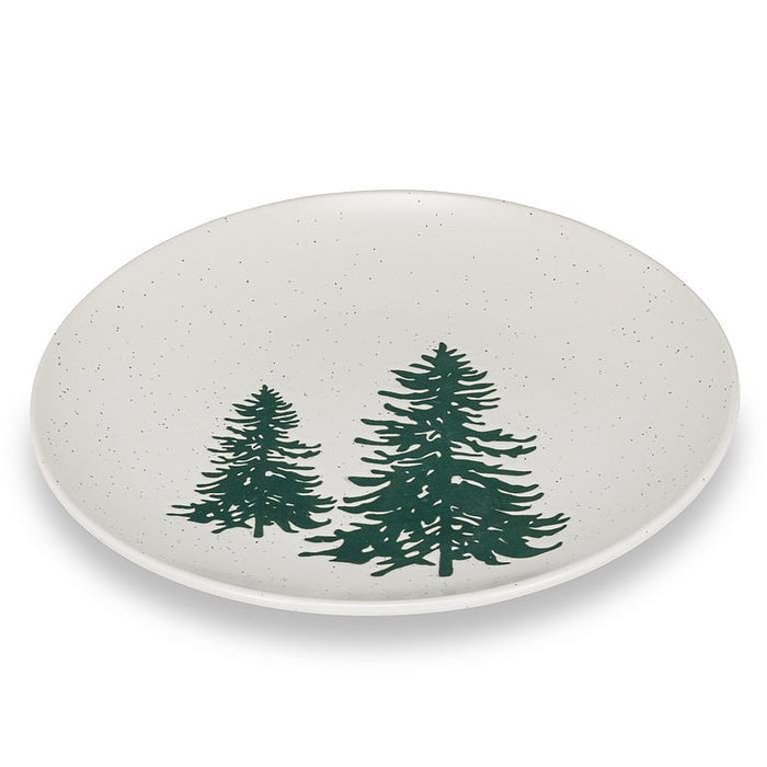 Abbott Small Plate With Trees 8"