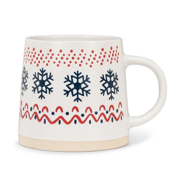 Abbott Wide Base Mug Nordic Pattern