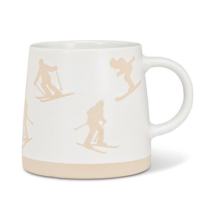 Abbott Wide Base Mug Skiers