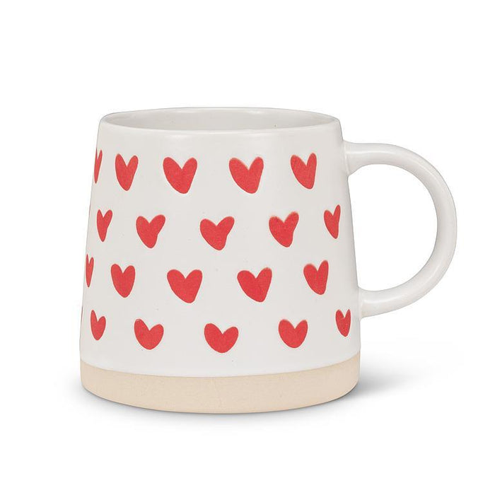 Abbott Wide Base Mug Hearts - Bear Country Kitchen
