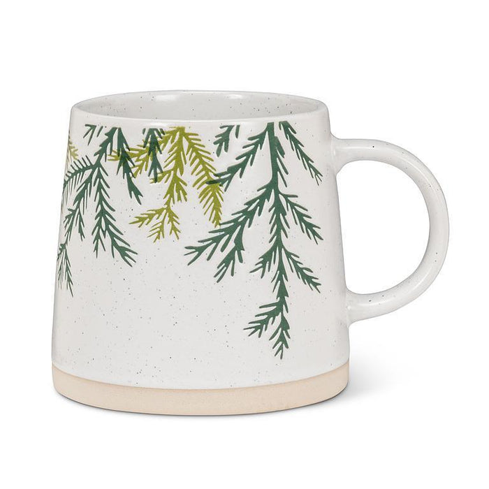 Abbott Wide Base Mug Cedar Branches