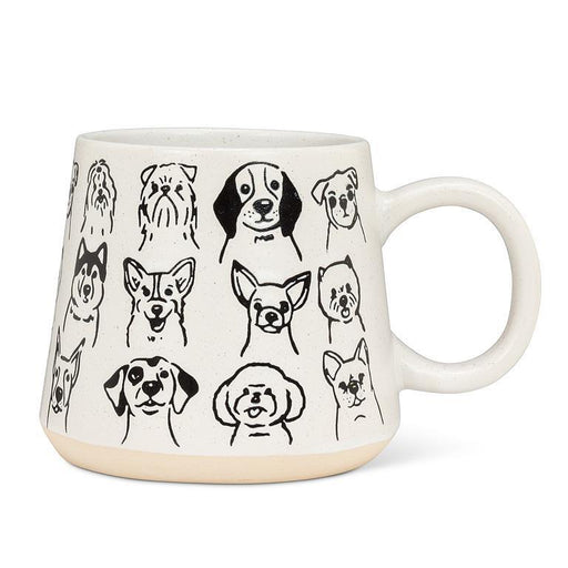Abbott Wide Base Mug Dogs - Bear Country Kitchen