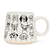 Abbott Wide Base Mug Dogs - Bear Country Kitchen