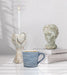 Abbott Wide Base Mug Graphic Stripes Blue - Bear Country Kitchen
