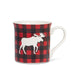 Abbott Mug Buffalo Check Moose - Bear Country Kitchen