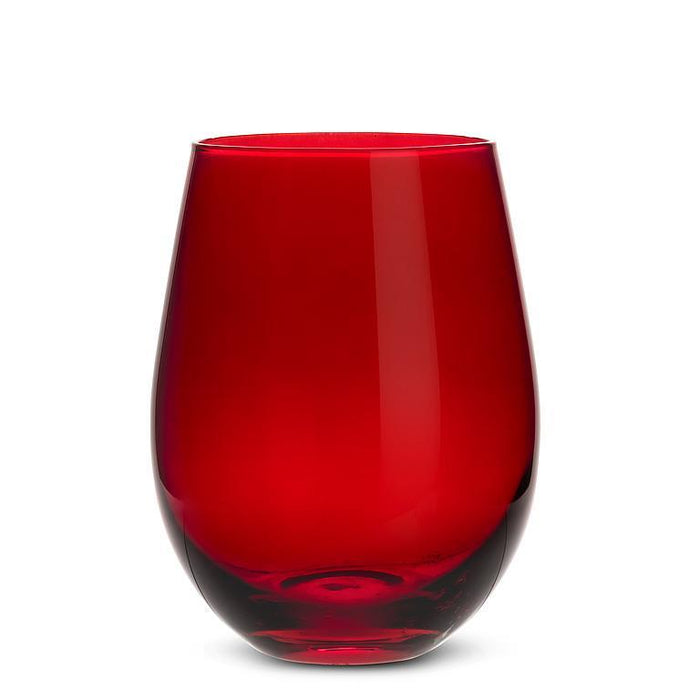 Abbott Stemless Wine Glass Red - Bear Country Kitchen