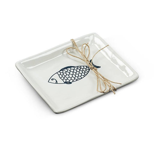 Abbott Small Rectangular Fish Plate - Bear Country Kitchen