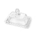 Abbott Small Rectangular Glass Butterdish With Rim - Bear Country Kitchen
