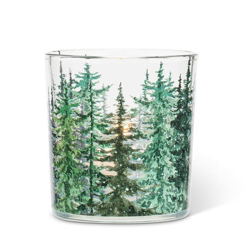 Abbott Votive Holder Pine Trees - Bear Country Kitchen