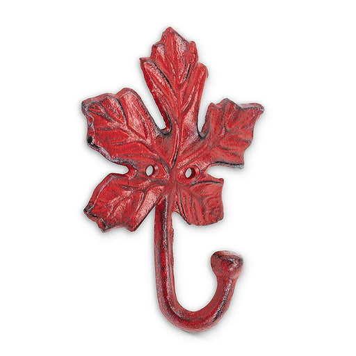 Abbott Cast Iron Wall Hook Maple Leaf - Bear Country Kitchen