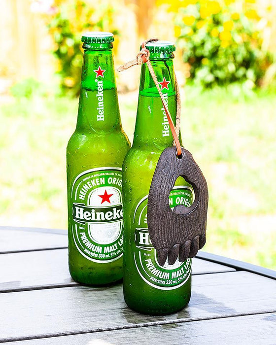 Abbott Cast Iron Bottle Opener Bear Paw - Bear Country Kitchen