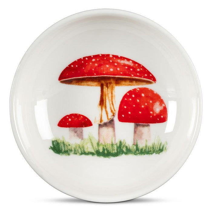 Abbott Small Dish With Mushrooms