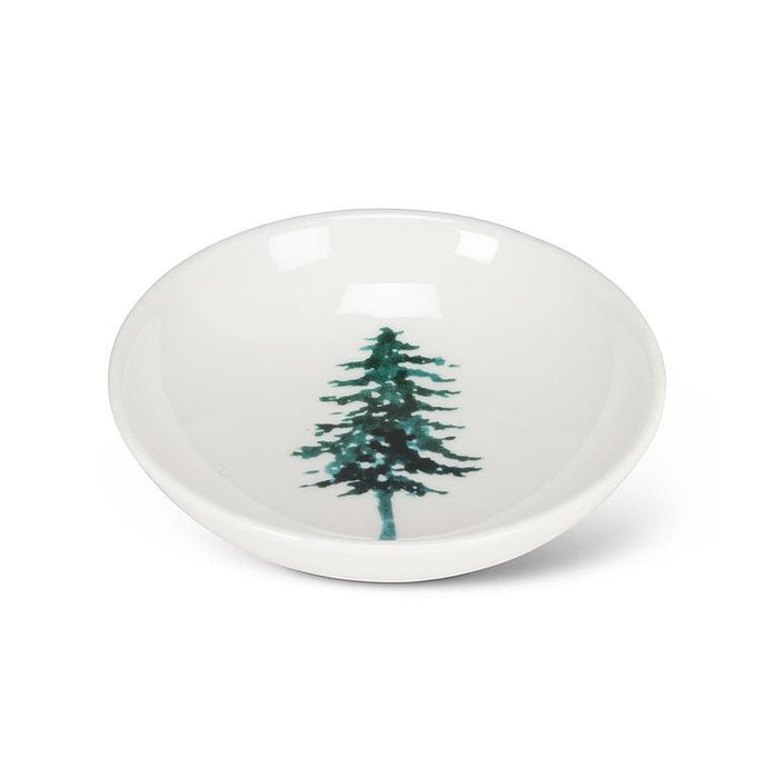 Abbott Small Dish With Pine Tree