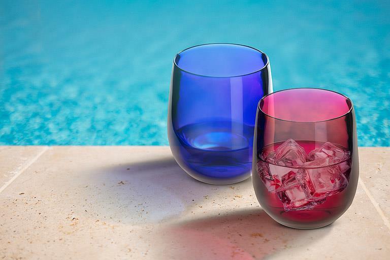 Abbott Blue Tumbler - Bear Country Kitchen