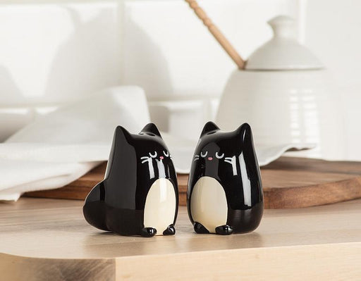 Abbott Salt & Pepper Shaker Set Simple Cat - Bear Country Kitchen