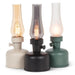 Abbott LED Lamp With Chimney Green - Bear Country Kitchen