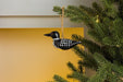 Abbott Carved Ornament Loon - Bear Country Kitchen