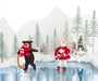 Abbott Felt Ornament Canada Hockey Mouse - Bear Country Kitchen