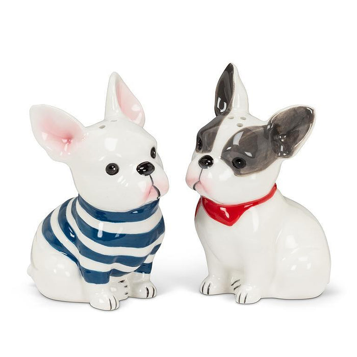 Abbott Salt & Pepper Shaker Set French Bulldog - Bear Country Kitchen