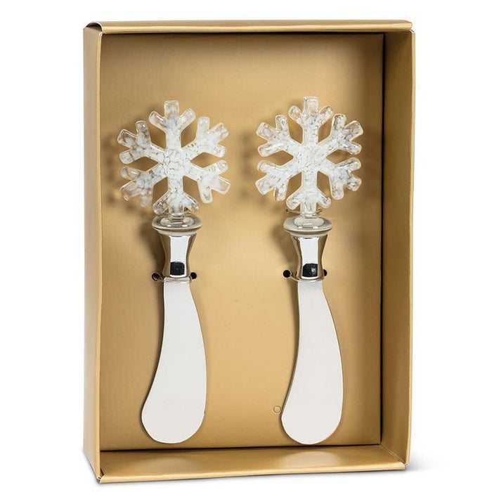 Abbott Spreader Set Of 2 Snowflake - Bear Country Kitchen