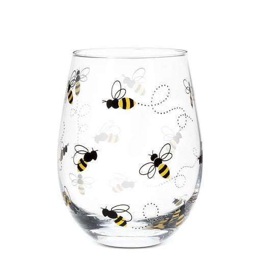 Abbott Stemless Wine Glass Bee - Bear Country Kitchen